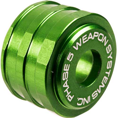 PHASE 5 SHOTGUN FOLLOWER – 12GA W/O MAG CRIMPS GREEN