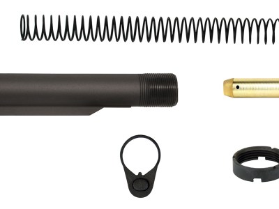 TacFire MAR047A AR15 Buffer Tube Kit Mil-Spec Black AR-15