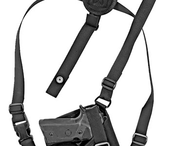 GrovTec US Inc GTHL15105R Trail Pack  Shoulder Black Nylon Harness Fits Large Semi-Auto Fits 4.50-5″ Barrel Right Hand