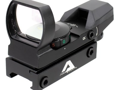 Aim Sports RT4S01 Reflex Sight Special Ops Edition Matte Black 1x 24mm x 34mm Red/Green Multi Reticle