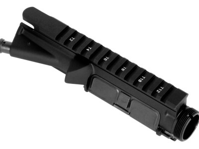 LBE Unlimited ARUPPER Upper Receiver  5.56x45mm NATO 7075-T6 Aluminum Black Receiver for AR-15 Includes Forward Assist