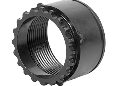 LBE Unlimited ARBNT308 Barrel Nut  4130 Steel Black Phosphate AR-10
