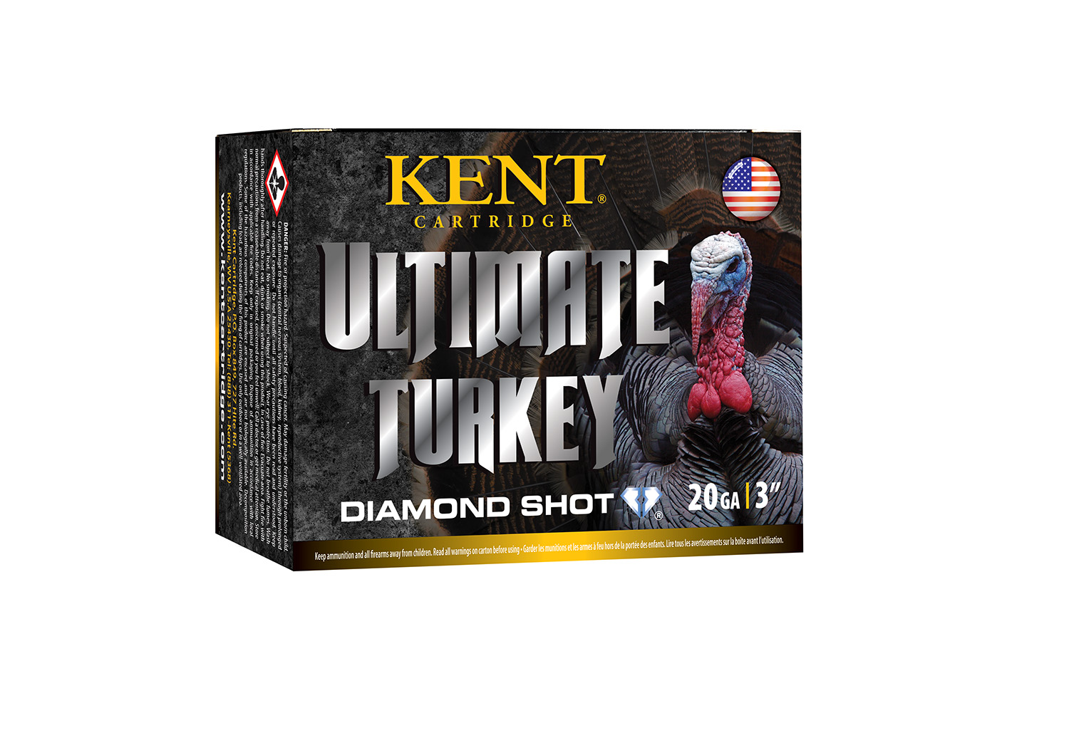 Kent Cartridge C203TK365 Ultimate Turkey 20Gauge 3″ 1 1/4oz 5Shot 10 Per Box/10 Case