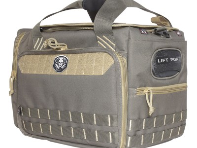 GPS Bags 1512MLBR Range Bag  Rifle Green Med/Lg Holds 5 Handguns