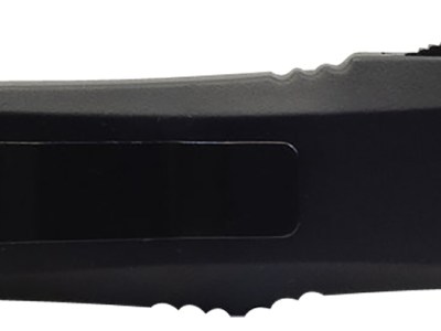 Templar Knife SAR15531 Gen II Come And Take It Small 2.69″ OTF Tanto Part Serrated Black Oxide 440C SS Blade, 4.31″ Black w/ “Come And Take It” AR-15 Gun Aluminum Handle, Glass Breaker