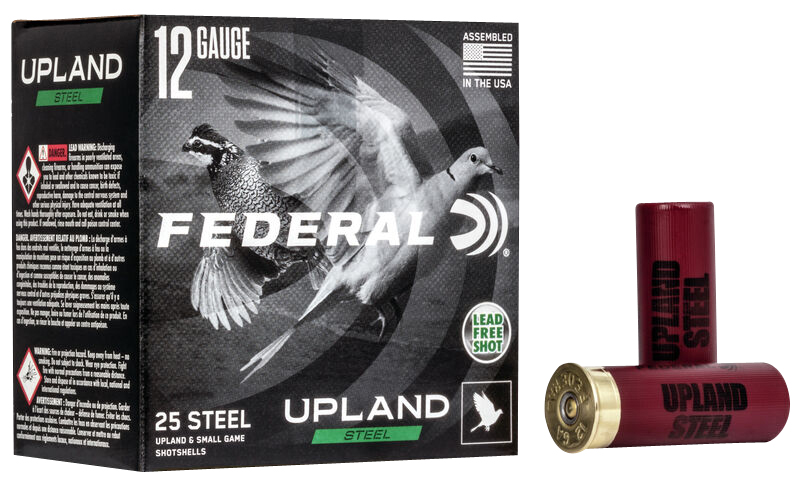 Federal USH1226 Upland Field & Range 12Gauge 2.75″ 1oz 6Shot 25 Per Box/10 Case