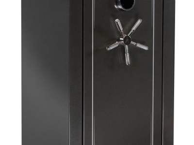 Sports Afield SECSA5925HXS Haven  Electronic Keypad/Key Entry Dark Gray Metallic Steel Holds 24 + 4 59″ H x 25″ W x 24″ D Fireproof- Yes