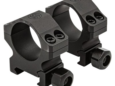 Sig Sauer Electro-Optics SOA10024 Alpha 1  Matte Black 35mm High 0 MOA