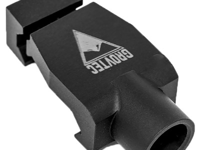 GrovTec US Inc GTSW322 Side Rider Sling Mount Push Button Base  Black Anodized