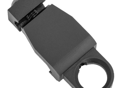 GrovTec US Inc GTSW323 Side Rider Sling Mount Snap Hook Loop  Black Anodized