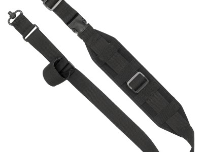 GrovTec US Inc GTSL133 QS Heavy Gunner Black Adjustable Rifle/Shotgun