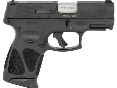 Taurus 1G3CP931 G3C  9mm Luger 12+1 3.26″ Matte Stainless Steel Barrel, Matte Black Tenifer Optic Cut/Serrated Slide, Black Polymer Frame w/Picatinny Rail, Black Polymer Grips