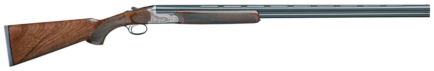 Rizzini USA 2403-16 BR110 Light Luxe 16 Gauge 28″ O/U VR 2rd 3″ Gray Anodized Turkish Walnut Fixed Pistol Grip Stock Right Hand (Full Size) Includes Multi-Choke