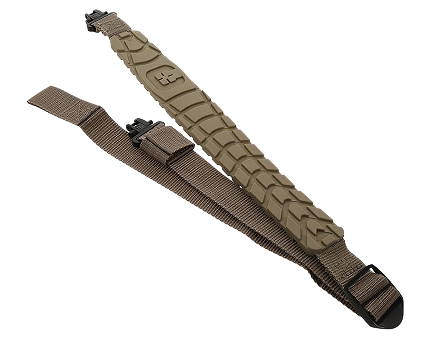 Caldwell 1131996 Max Grip Slim Sling Flat Dark Earth 20″- 41″ OAL Adjustable Rifle