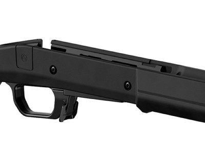 Magpul MAG1069BLKLT Hunter 110  Black Synthetic Fixed with Aluminum Bedding & Adjustable Comb for Savage 110 Short Action Left Hand