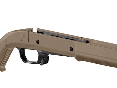 Magpul MAG1069-FDE-LT Hunter 110  Stock Fixed with Aluminum Bedding & Adj Comb Flat Dark Earth Synthetic Savage 110 Short Action Left Hand