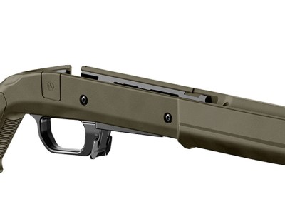Magpul MAG1069-ODG-LT Hunter 110  Stock Fixed with Aluminum Bedding & Adj Comb OD Green Synthetic Savage 110 Short Action Left Hand