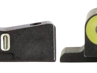 XS Sights SI0014S5Y DXT2 Big Dot Night Sights-Sig Sauer  Black | Green Tritium Yellow Outline Front Sight Green Tritium White Outline Bar Rear Sight