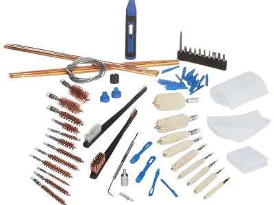 DAC 38296 Super Deluxe Universal Gun Cleaning Kit Multi-Caliber/62 Pieces Silver