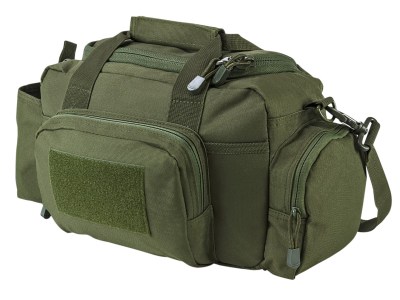 NcStar CVSRB2985G VISM Range Bag with Small Size, Side Pockets, PALs Webbing, Carry Handles, Pockets & Green Finish