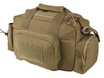 NcStar CVSRB2985T VISM Range Bag with Small Size, Side Pockets, PALs Webbing, Carry Handles, Pockets & Tan Finish