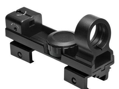 NcStar DAB Red & Green Dot Optic  Black Anodized 1 x 25 mm Red/Green Dot