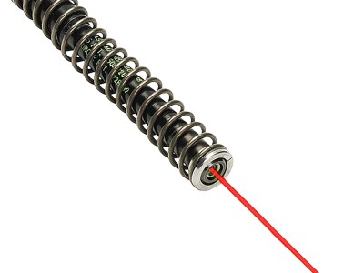 LaserMax LMSHKVP9 Red H&K Guide Rod Laser  VP9 Black