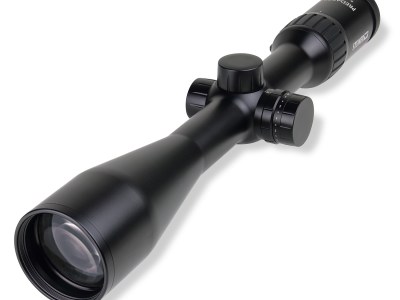Steiner 8773 Predator 4 Black, 6-24x50mm, 30mm Tube, Second Focal Plane, Illuminated Ballistic E3 Reticle