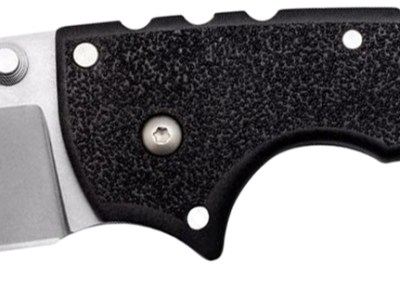 Cold Steel CS62RQ 4-Max Scout 4″ Folding Plain Stone Washed Japanese AUS-10A SS Blade/ Black Griv-Ex Handle Includes Pocket Clip