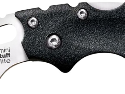 Cold Steel CS20MT Tuff Lite  Mini 2″ Folding Sheepsfoot Plain 4034 SS Blade, 3″ Black Griv-Ex Handle, Includes Pocket Clip