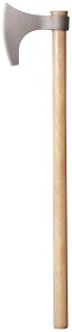 Cold Steel CS90WVBA Viking Hand 6″ Blade Axe 1055 Carbon Steel Blade American Hickory Handle 30″