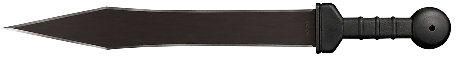 Cold Steel CS97GMS Gladius  18″ Black Matte Baked-On Anti Rust 1055 Carbon Steel Blade/ Black Polypropylene Handle 25.88″ Long Includes Sheath