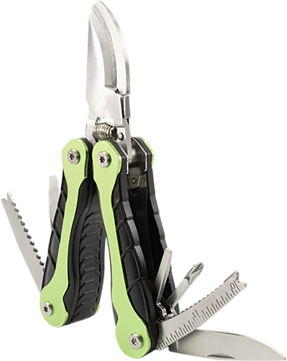 AccuSharp 084C Gardener’s  Black/Green Folding Plain Blade