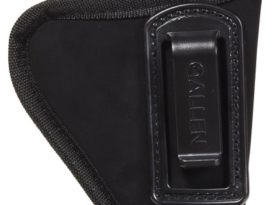 Allen 44600 Inside-The-Pant Conceal Carry Holster Size 00 IWB Black Ultrasuede Fabric, Fits Small/Medium DA Revolvers, Belt Mount Clip, Right Hand
