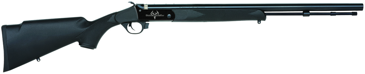Traditions RY72000840 Buckstalker XT 50 Cal 209 Primer 24″ Blued Rec/Barrel Black Synthetic Stock (Youth)