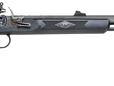 Traditions R381050 PA Pellet Ultralight 50 Cal Flintlock 26″ Stainless Cerakote Black