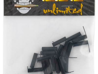 LBE Unlimited AREPS20PK AR Parts Ejection Port Cover Spring 20 Pack AR-15 Black Stainless Steel