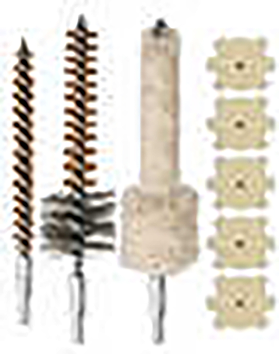 Real Avid AVAR15BC Brush Combo  5.56mm/223 Rem AR-15 Firearm 8-32″ Thread 4 Per Pack