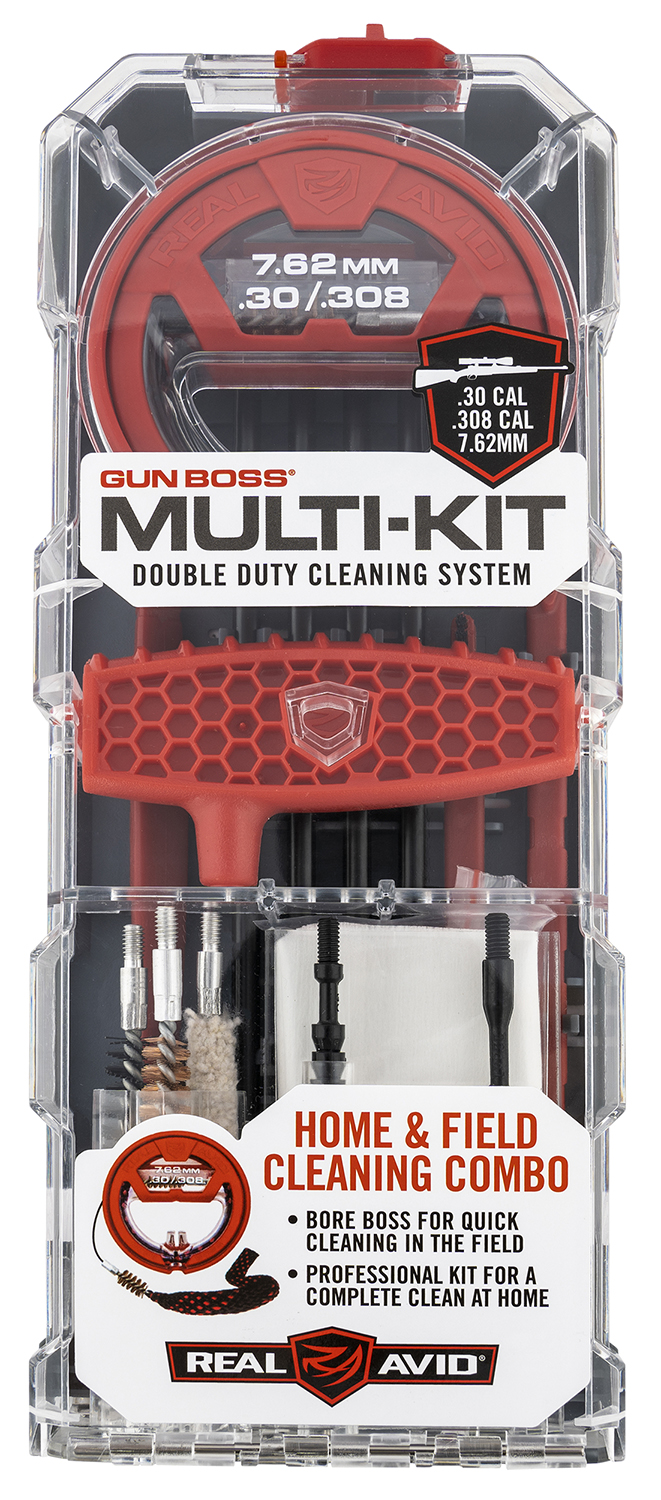 Real Avid AVGBMK308 Gun Boss Multi-Kit 7.62mm 30 Cal 308 Cal Rifle
