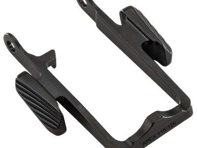 Apex Tactical 116126 Enhanced Slide Release  CZ P10c Black Melonite Steel Pistol Ambidextrous