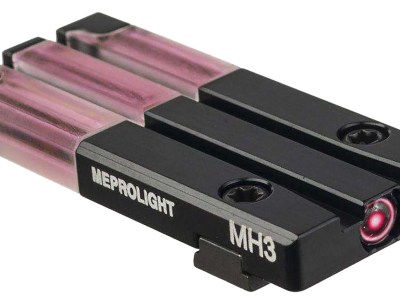 Meprolight USA 631053408 FT Bullseye Rear Sight Red Tritium/Fiber Optic Glock MOS