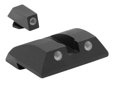 Meprolight USA 127403101 Tru-Dot  Green Tritium White Outline Front Sight-Green Tritium White Outline Rear Sight Smith & Wesson SIGMA/SDVE