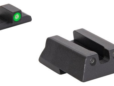 Meprolight USA 415453111 Hyper-Bright  Green Tritium Green Outline Front Sight-Green Tritium Black Outline Rear Sight HK VP9/HK45/HK45C