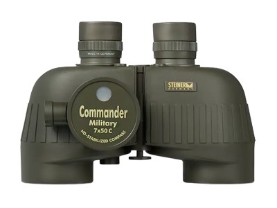 Steiner 2690 M750rc Reticle & Compass 7x50mm Range Finding Reticle Floating Prism, Sports-Auto Focus, OD Green Makrolon w/Rubber Armor Features Compass