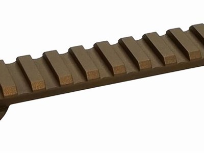 Talley PLMHC735AC Browning X-Bolt 20 MOA Picatinny Rail with Anti-Cant Indicator  Smoked Bronze Long Action 20 MOA