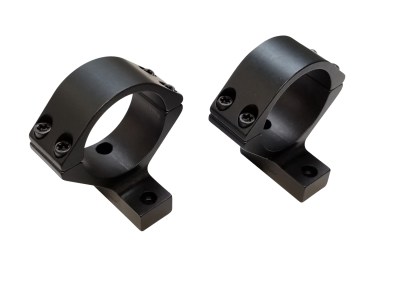 Talley B940719 Scope Mount/Ring Combo  Black Aluminum 1″ Tube Browning A-Bolt 3 Medium Rings Short/Long Action 0 MOA