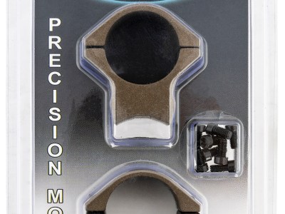 Talley HC930735 Scope Mount/Ring Combo  Burnt Bronze Aluminum 1″ Tube X-Bolt Low Rings Short/Long Action 0 MOA