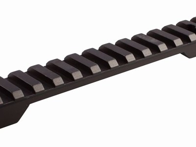 Talley PS0252153 CVA Cascade Picatinny Rail  Black Anodized Short Action 0 MOA