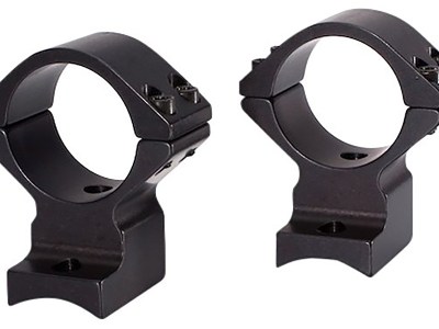 Talley 94X734 Scope Mount/Ring Combo  Extended Black Anodized Aluminum 1″ Tube Howa 1500/Howa Mini Medium Rings Short/Long Action 0 MOA