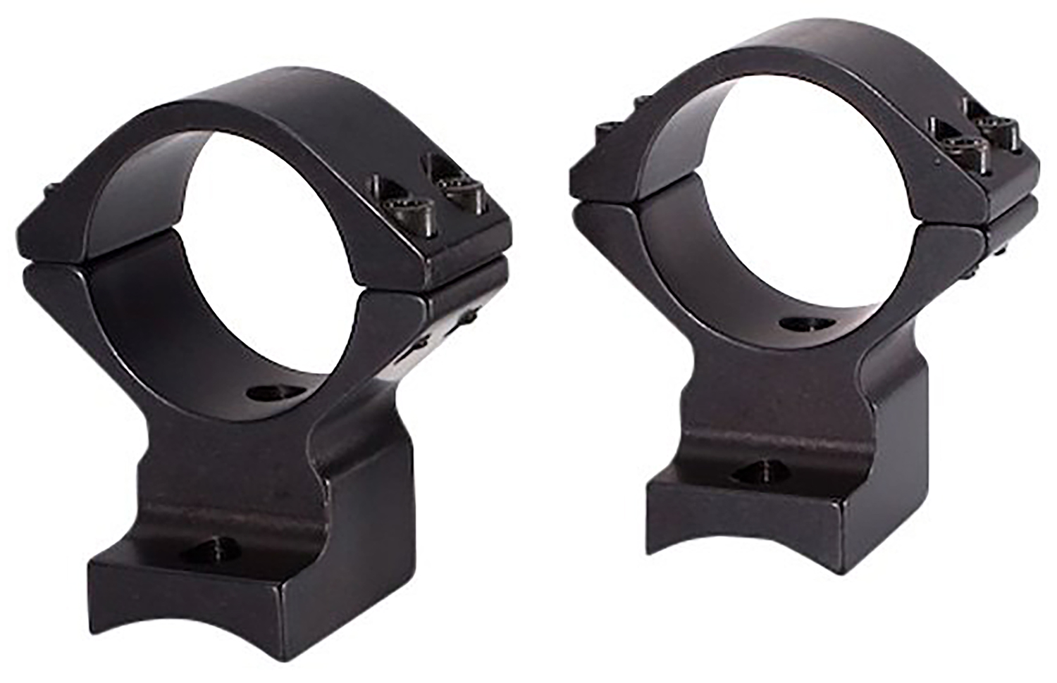Talley 94X734 Scope Mount/Ring Combo  Extended Black Anodized Aluminum 1″ Tube Howa 1500/Howa Mini Medium Rings Short/Long Action 0 MOA